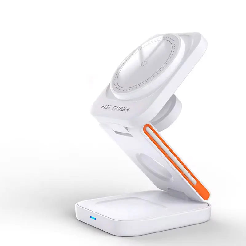 3-in-1 Foldable Magnetic Wireless Charging Station