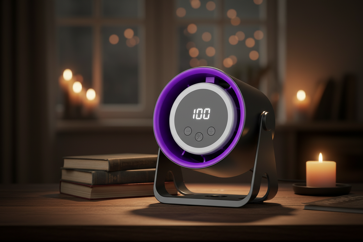 Cozy Dark Room Fan