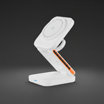Foldable 3-in-1 Magnetic Wireless Charging Station