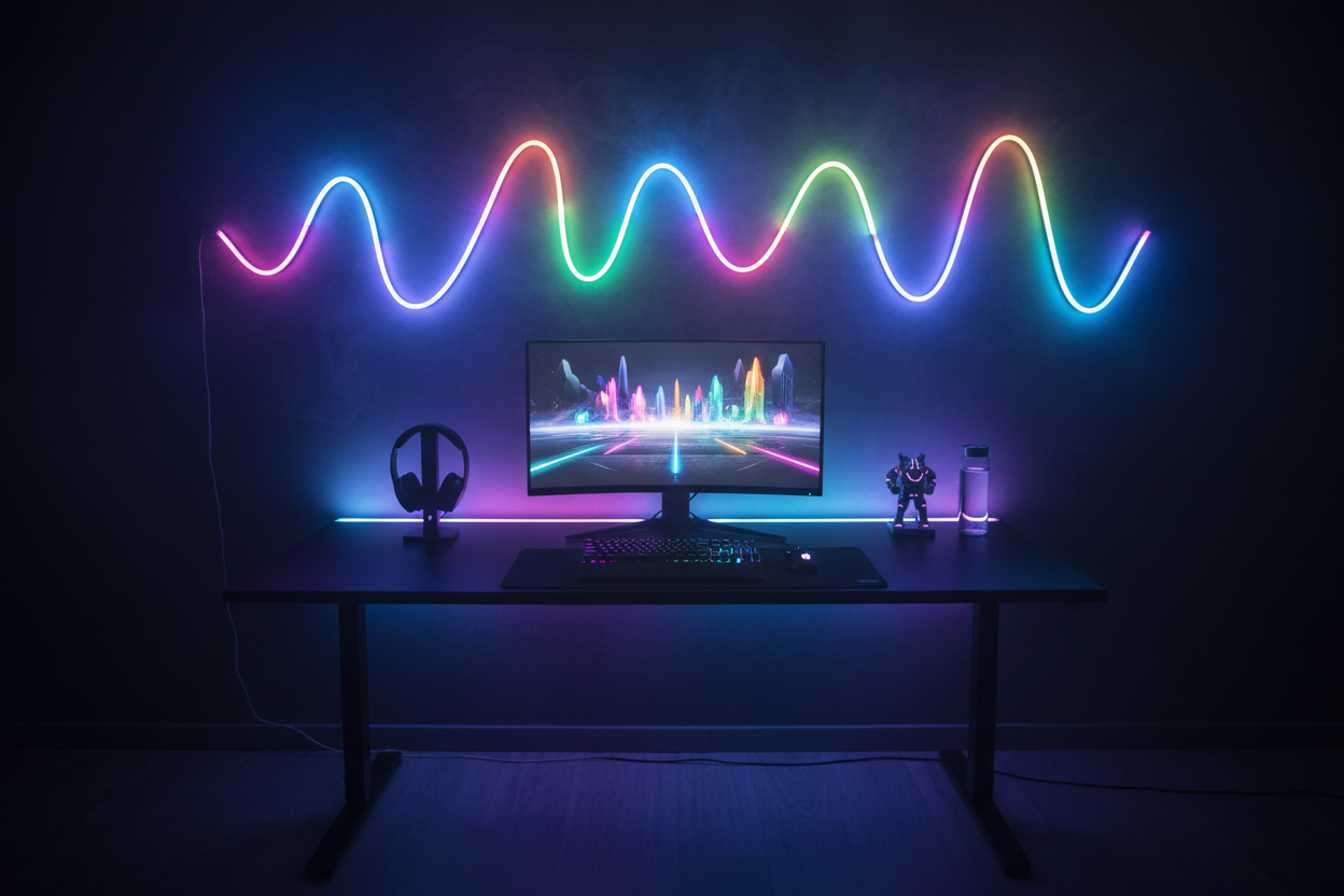 RGB Neon LED Strip Lights